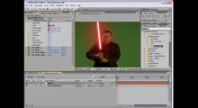 Световой меч 1 (Adobe After Effects)