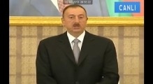 İlham Əliyev Azərbaycan polisi və müxalifət haqqında