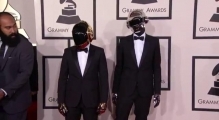 Daft Punk: 56th GRAMMY Red Carpet Fashion Cam