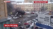 В Нижнем Новгороде во время движения загорелась маршрутка с пассажирами