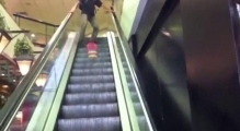 Slinky   Escalator = WIN
