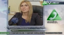 Xoşqədəm Hidayətqizinin maşını Suriyada atəşə tutuldu.