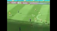 Netherlands vs Australia - Robben goal [World cup 2014 Brazil]
