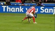 Charlie Adam's wrestling maneuver on Alexis Sanchez
