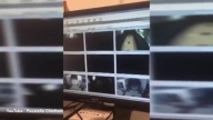 Idaho School CCTV Captures Ghost and Crazy Light Flickering
