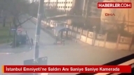 İstanbul Emniyeti'ne Saldırı Anı Saniye Saniye Kamerada
