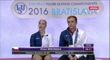 Eliska Brezinova SP 2016 - Europe Bratislava