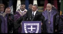 Obama Sings, Honors Charleston Victims