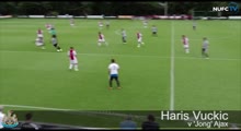 Haris Vuckic solo goal for Newcastle against 'Jong' Ajax