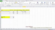 Microsoft Excel 2010 Ders 19 DSMF $ ODENILECEK MEBLEQ AZN