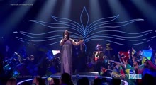 Eurovision 2017 man shows his butt during Jamala performance