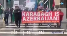 Dünya azərbaycanlılarının erməni vəhşiliklərinə etiraz aksiyaları