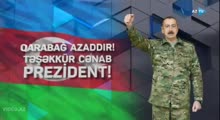 Qarabağ Azaddır! Təşəkkür Cənab Prezident!