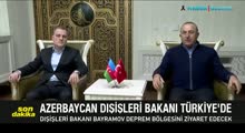 Azerbaycan Dışişleri Bakanı Ceyhun Bayramov Türkiye'de