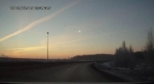 Падение метеорита в Челябинске ! 15.02.2013г.meteorite in Chelyabinsk