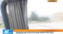 Zərdabda 306 sürücüyə qarşi inzibati protokol tərtib olunub