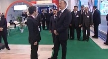 Prezident İlham Əliyev “CATEF-2013” - birinci Xəzər Beynəlxalq su texnologiyaları sərgisi ilə tanış olmuşdur