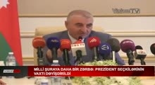 Milli Şuraya daha bir zərbə: Prezident seçkilərinin vaxtı dəyişdirildi