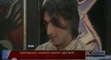 Azərbaycanlı rəssamın əsərləri oğurlandı
