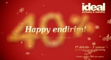 IDEAL-da Happy Endirim! 
