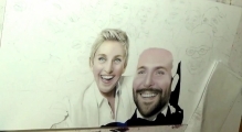 Drawing The Oscars 2014 Selfie
