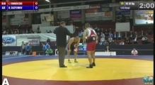 EC2014 / İvan Yankovski (BLR) - Xetag Gazyumov (AZE) - FS 97 kg 1/8 final match
